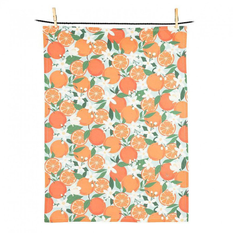 Torchon de cuisine Oranges & Blossoms