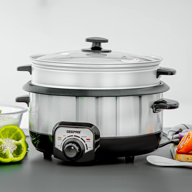 Geepas 7-in-1 Muticooker, 3L Rice Cooker, Steamer
