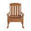 Chaise berçante robuste traitée 600 lb Mission-113449912