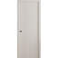 Porte coulissante escamotable - ESSENTIAL 8001 - Quincaillerie de rails - Portes intérieures modernes en bois massif pour chambre à coucher-111735443-111735444
