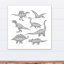Art sur toile dino names Amapola-1451608113-1451608117