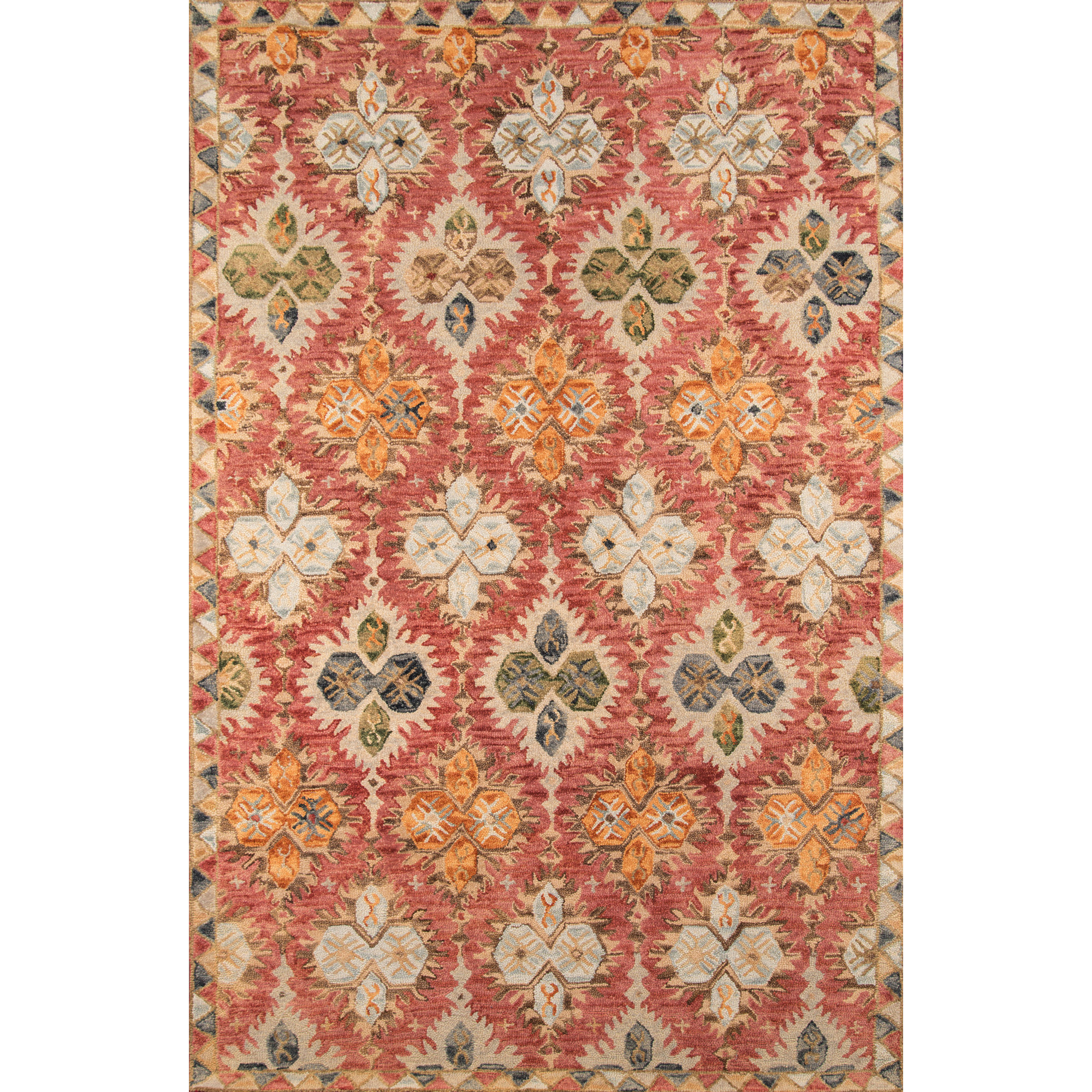 Adrien Handmade Wool Rug, Rectangle 2' x 3'