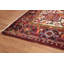 Tapis rouge rétro traditionnel 9 x 11