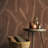 Allure Leaf Brown Wallpaper