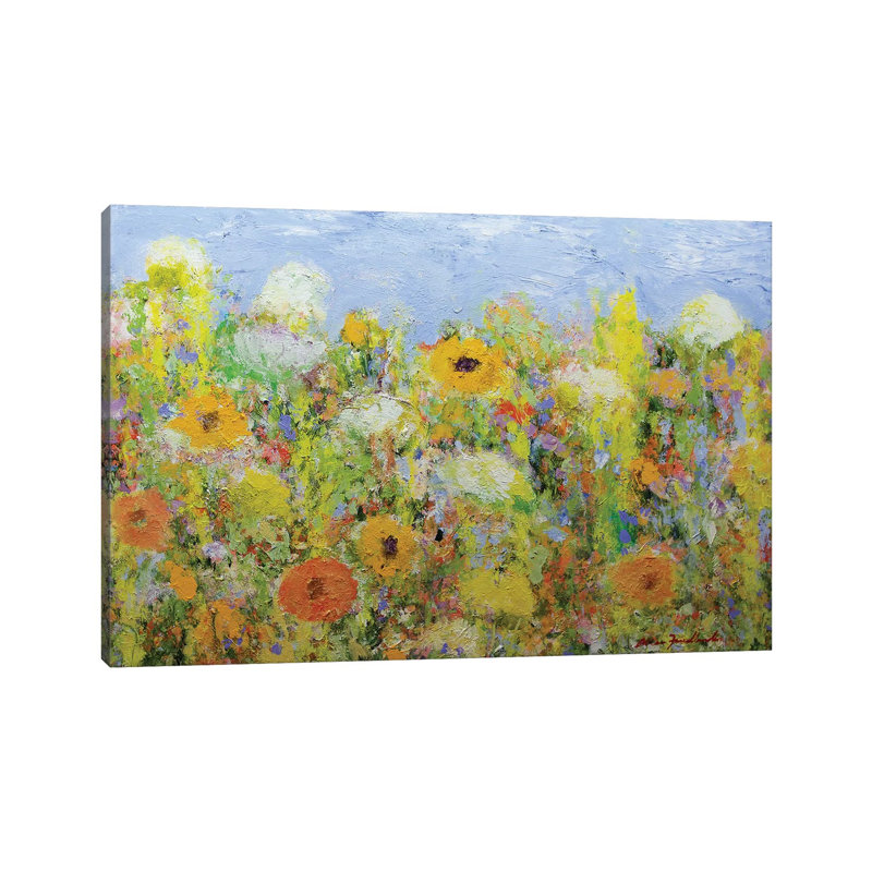 Dandelion Dust by Allan Friedlander - Wrapped Canvas Print, 20.32 cm H x 30.48 cm W