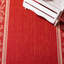 Tapis d'intérieur / extérieur à motif floral rouge / naturel Arneshia-20793866