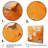 Tangerine Tango I - Abstract Landscapes Canvas Print-858300689-858300690