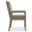 Prado Upholstered Back Armchair in Beige