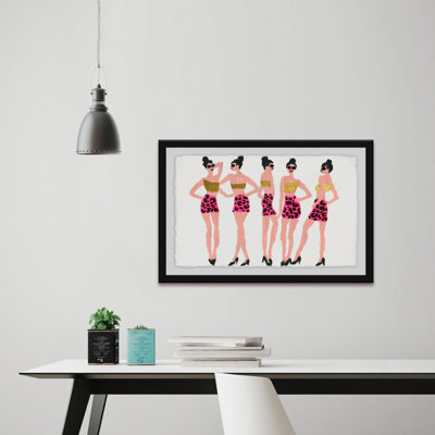 " Glam Pose " Painting Print