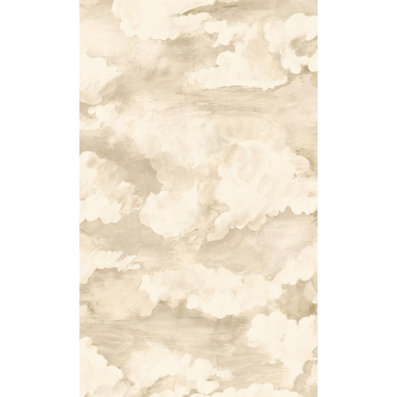 Abstract Double Roll, White