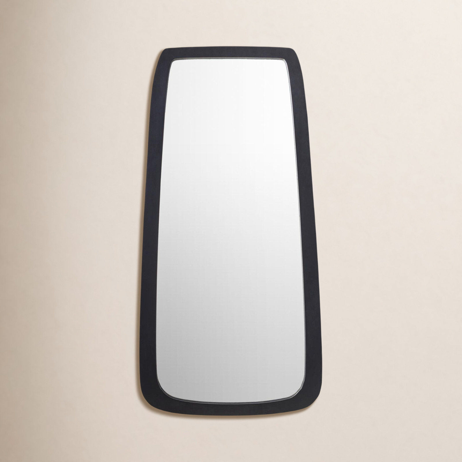 Adalaide Rectangle Mirror, Black