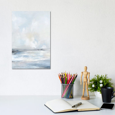 Douce mer bleue - reproduction d'art sur toile tendue