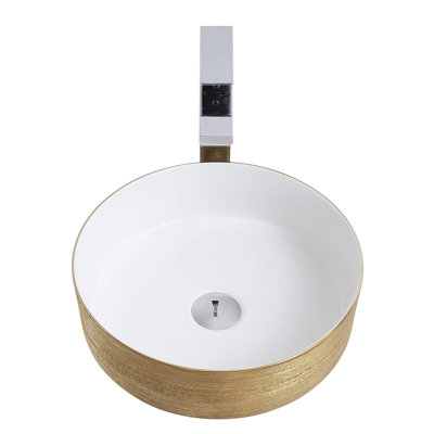 Circular Vessel Bathroom Sink