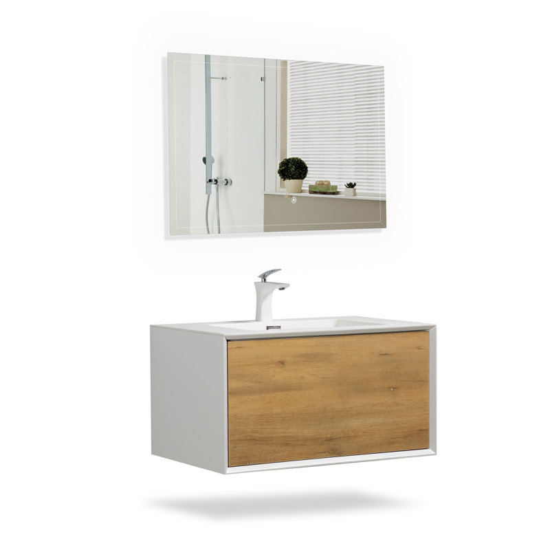 Meuble-lavabo flottant 30 po