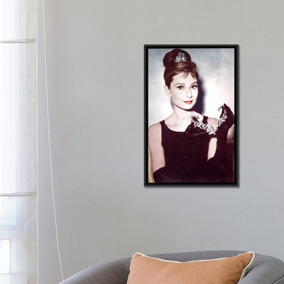 " Breakfast At Tiffany's Series: Audrey Hepburn Showing Necklace " by Radio Days