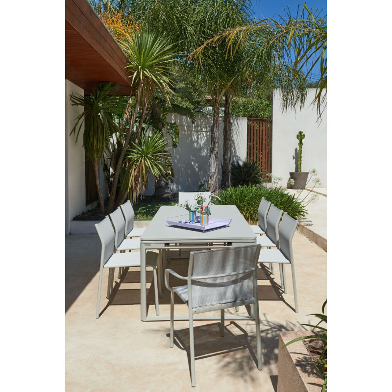 Cadiz Outdoor Dining Armchair, Clay Gray