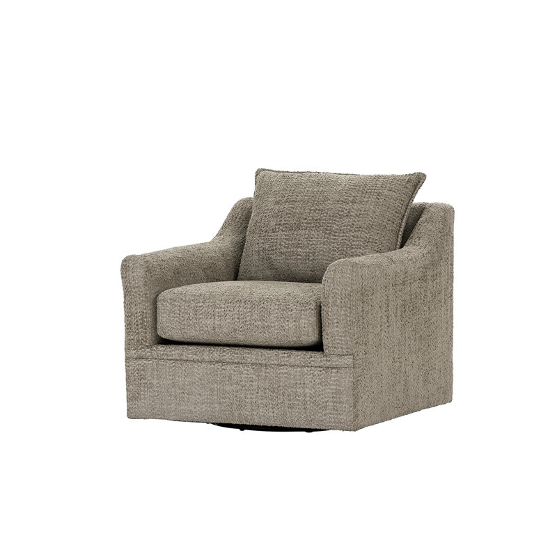  Fauteuil pivotant 12700, taupe Snuggy, Taupe