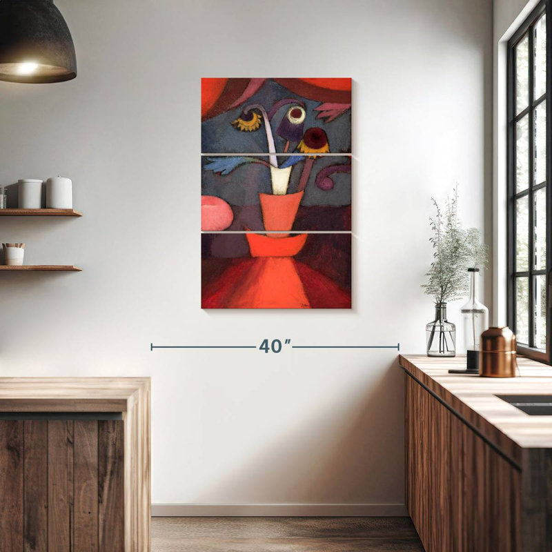 Fleur d'automne Harnek, H 38 po x l 24 po