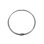 Kenney Rust-Resistant Metal Circular O-Ring Shower Curtain Rings, Chrome
