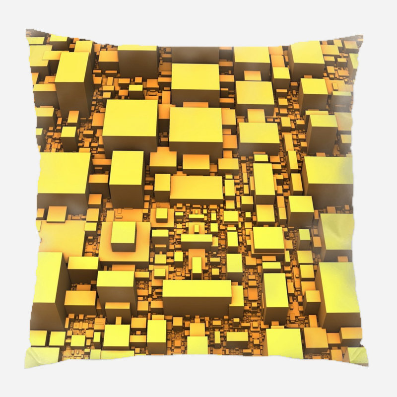 Cube Throw Pillow