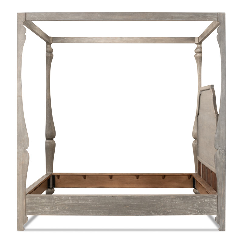 Madeline Solid Wood Canopy Bed