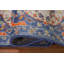 Tapis de couloir oriental bleu 3x7