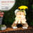 20"H Boy and Girl with Umbrella Garden Statue