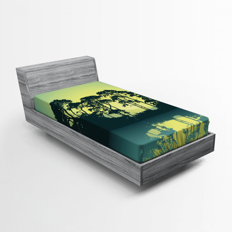 Microfiber Fitted Sheet, Twin Fitted Sheet