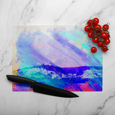 White Cliffs Odover Glass Chopping Board