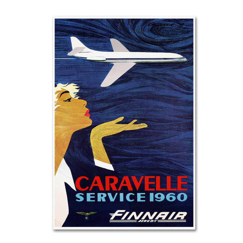 « travel 43 », publicité sur toile tendue, H 19 po x l 12 po