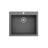 Campino 24 " L Undermount and Drop-In Single Bowl Granite Kitchen Sink-61751948