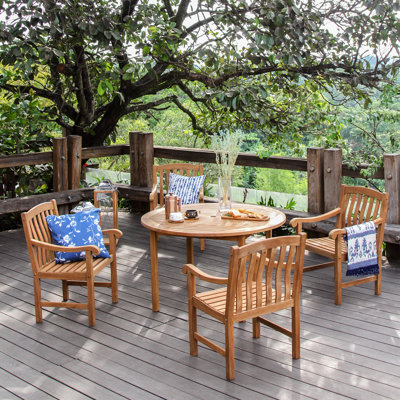 4 - Person Teak Patio Dining Set