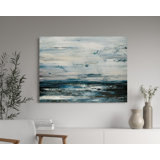 Ocean Air On Giclee Canvas Hand Embellished Art