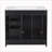 36" Bathroom Vanity with Ceramic Sink,Freestanding Vanity with 3 Drawers and Soft Closing Doors-1390926717