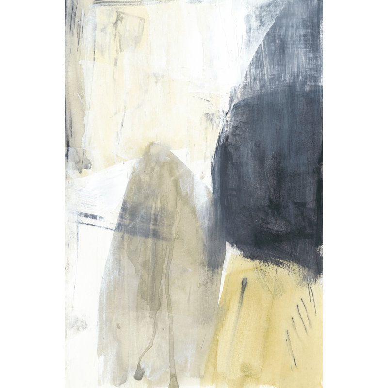 Neutral Divide II by Jennifer Goldberger - Wrapped Canvas Art Print, 46cm H x 30cm W