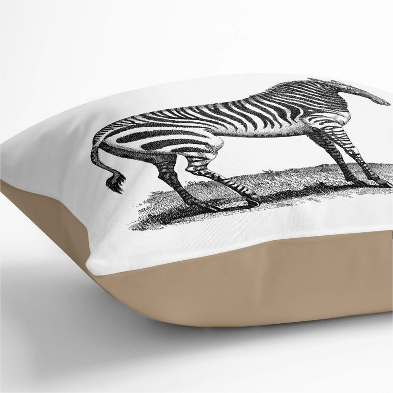 Square Throw Cushion, 40 x 40 cm, Stone