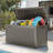 100 Gallon Outdoor Storage Deck Box Large Resin Patio Bench Lockable Container-109100747