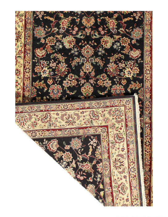 Navy Sino Persian Tabriz Design 4' x6'