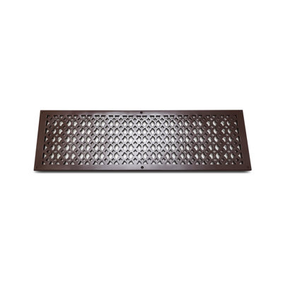 Grille murale en fonte d'aluminium