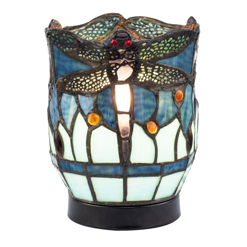 Metal Novelty Lamp, Blue