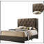Lit de tête de lit capitonné luxueux, parfait pour un sommeil élégant et confortable dans n'importe quelle chambre à coucher.-1999657337