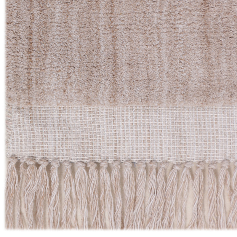Area Rug in Beige, Runner 2'6" x 12'
