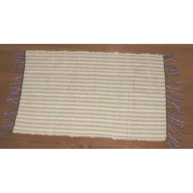 Maumelle Cotton Plaid Indoor Rug, 2' x 3'