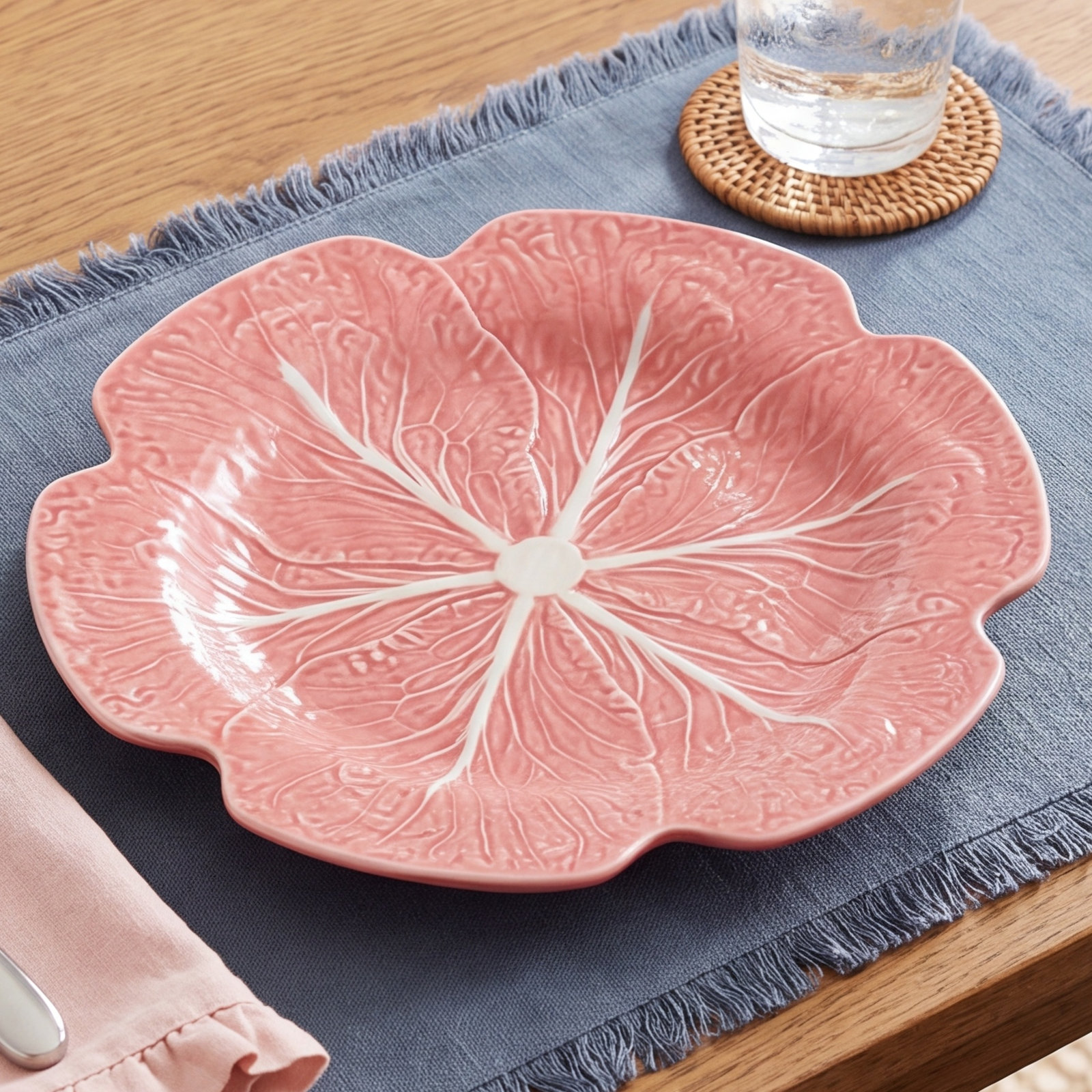 Cabbage Pink Charger