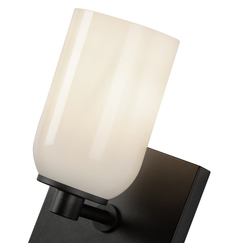 Nola 1 - Light Armed Sconce, Glossy Opal