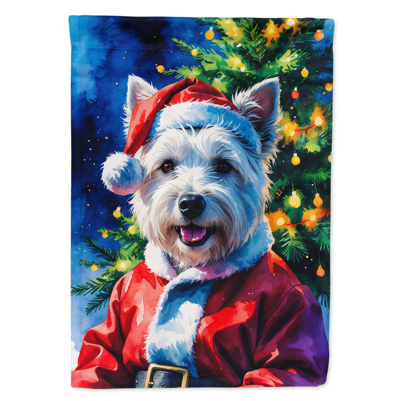 Drapeau de jardin Doberman Pinscher, Westie