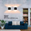 Mini applique murale à DEL en métal à intensité variable 10 W à fixation murale vers le haut et vers le bas Lightess-100798488