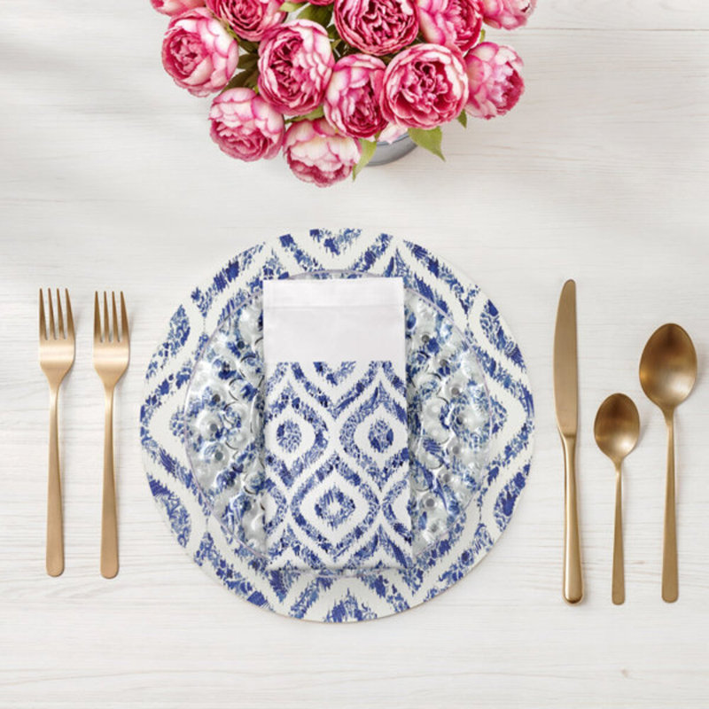 Serviettes de table Royal Delft Ikat