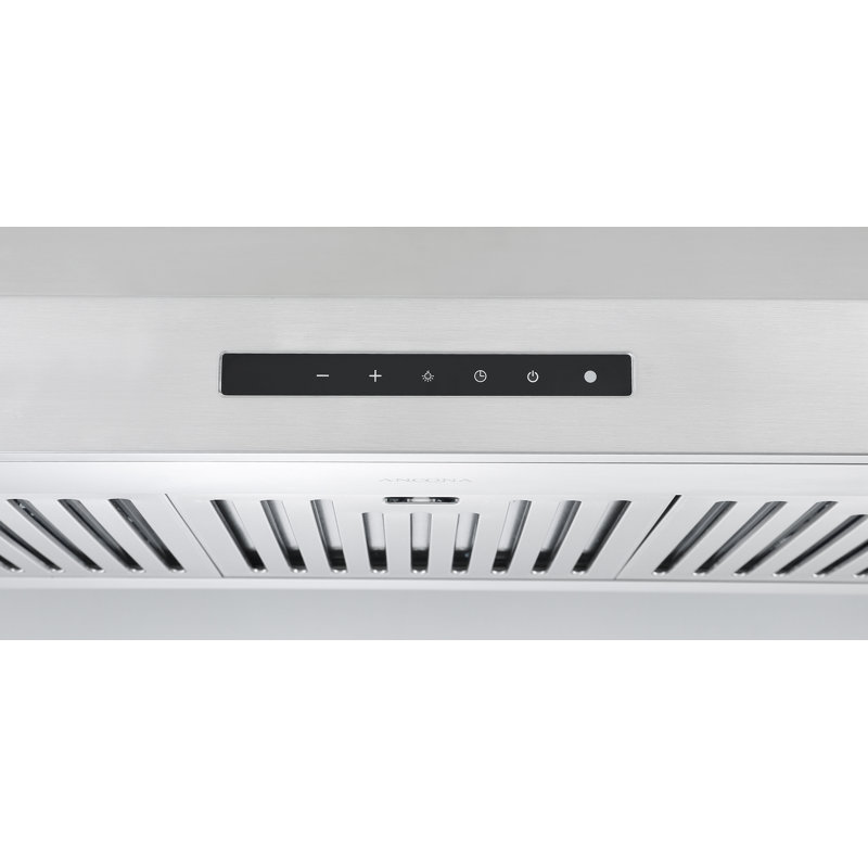 Hotte de cuisine 36 po avec veilleuse en acier inoxydable Ancona UCT636