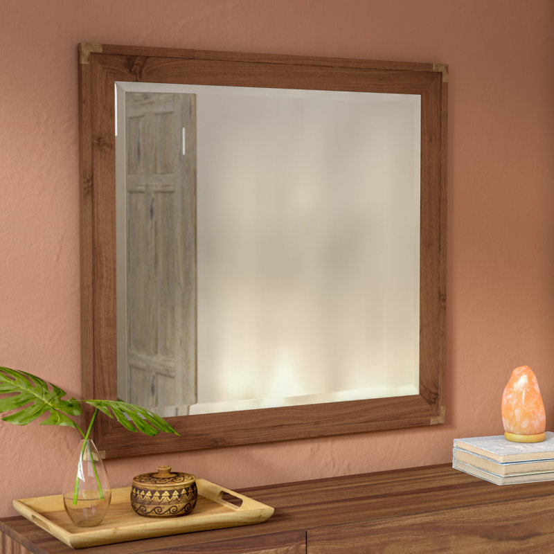 Solid Wood Flat Mirror